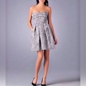 Cynthia Steffe strapless cocktail dress